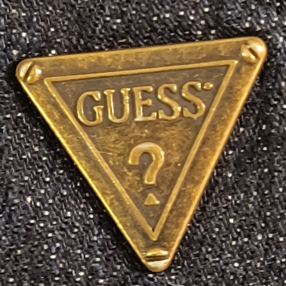 Guess Men's 31 Blue Ultra Low Boot Cut Jeans - Picture 8 of 12